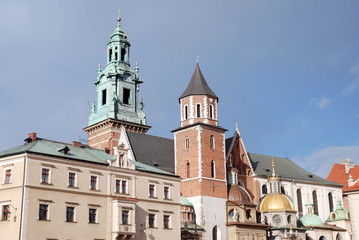 Fototapeta na wymiar Kraków Wawel Kathedrale