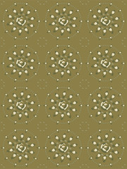 background - graphic flower faces