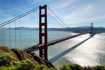 Naklejka na ściany i meble Golden Gate Bridge