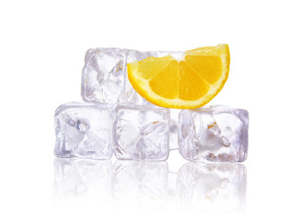 Zitrone auf Eis