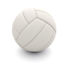 Isolated volleyball