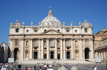 Fototapeta na wymiar Basilica San Pietro