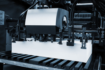Naklejka premium equipment for a print