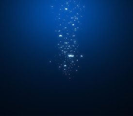 underwater bubbles