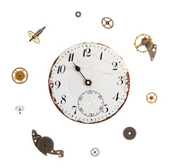 Details of the clockwork