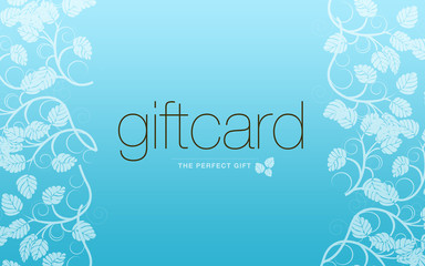 Ligh Blue Gift Card