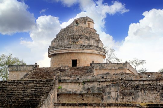 Caracol Mayan observatory Chichen Itza Mexico