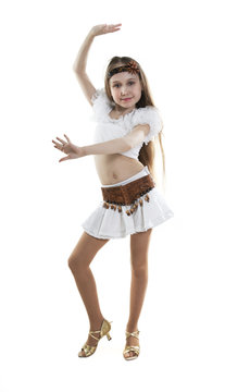 Little girl dancer.