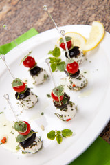 Mozzarella Cheese canape