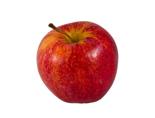 Apple on white background