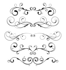 floral decorative elements