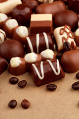 Obraz na płótnie Canvas chocolate sweets