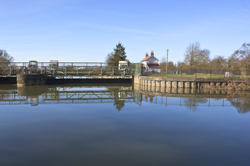 Fototapeta premium flood water barrier