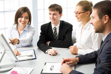 Fototapeta premium Business people