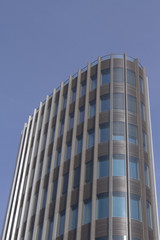 Obraz premium futuristisches Bürogebäude in Berlin-Mitte