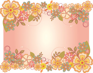 Flower card