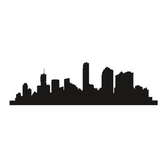 Fototapeta premium Vector shadow illustration city new york