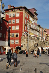Naklejka premium Cais da Estiva, Porto