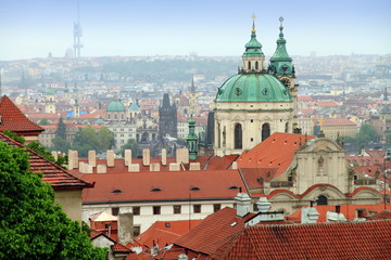 Obraz premium View of the old city from Prague Castle Czech Republic