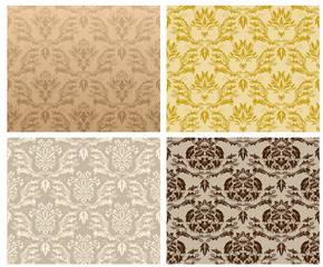 seamless damask pattern