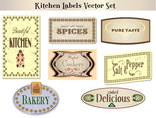 Kitchen Labels 2