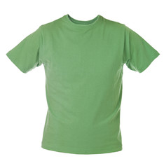Naklejka premium Green T-shirt