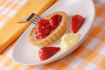 Strawberry tart
