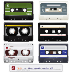 Collection of vector audio cassettes