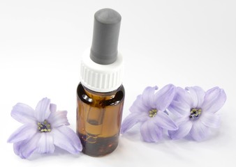 Fototapeta na wymiar flower essential oil