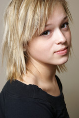 Naklejka premium Young Woman