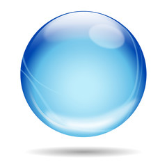 Flying ball _ blue