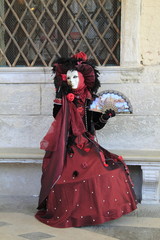 Fototapeta na wymiar maschere carnevale venezia
