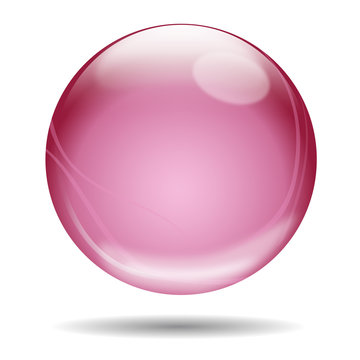 Flying ball _ pink
