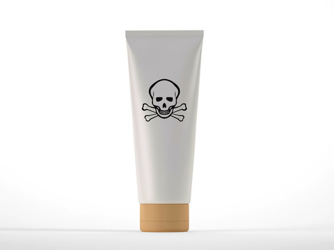Toxic cream tube