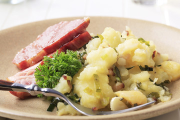 Smoked pork and potatoes