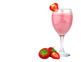 Strawberry milkshake