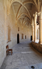 Arcades de l'étage du château de Bellver à Palma de Majorque