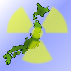 erhöhte radioaktivität in japan © Danu