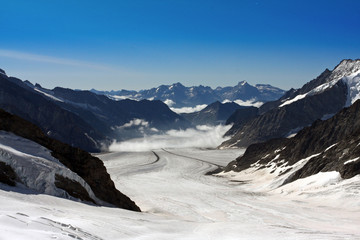 スイス氷河