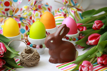 Tischdeko Ostern