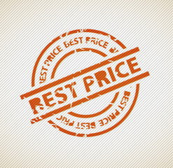 Obraz premium Stamp for best price