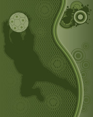 Soccer Player Poster 2