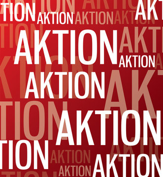 Aktions Button - Aktion - rot