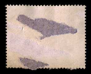 Obraz premium Background Postage stamp.