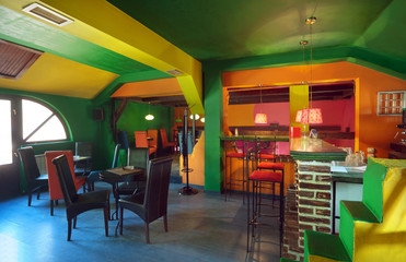 Fototapeta na wymiar Cafe interior
