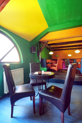 Cafe interior