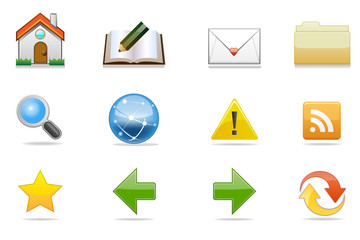 アイコン12セット（インターネット）