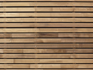 Obraz premium Holz-Fassade dunkel