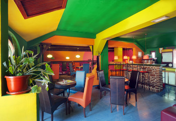 Cafe interior