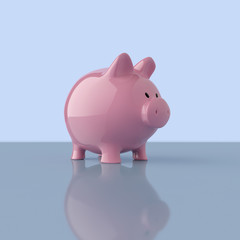 Sparschwein auf dem Tisch